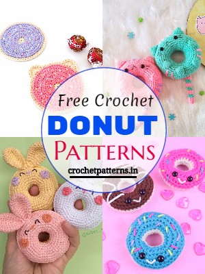 15 Free Crochet Donut Patterns For Gift Giving