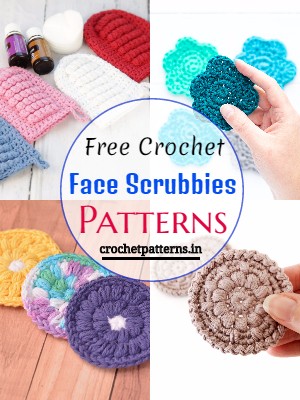 Crochet Face Scrubbies Patterns 1