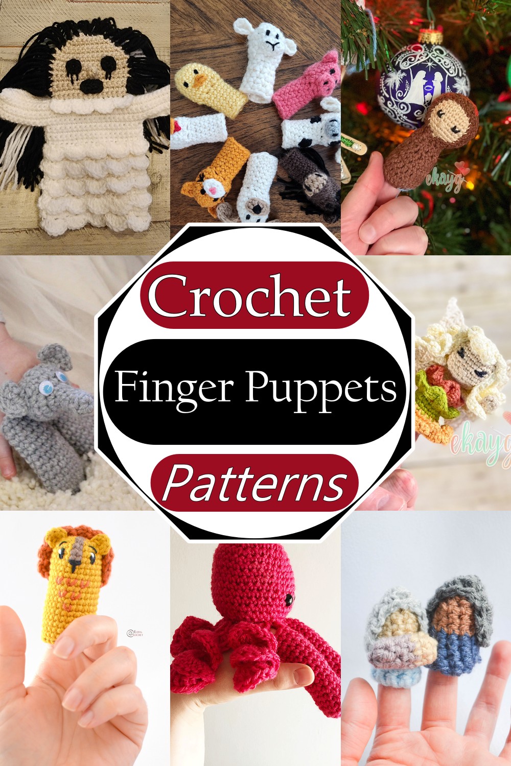 Crochet Finger Puppets Patterns