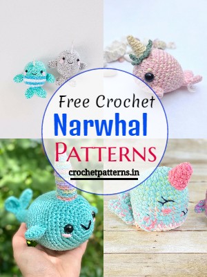 20 Crochet Narwhal Patterns For Amigurumi Lovers