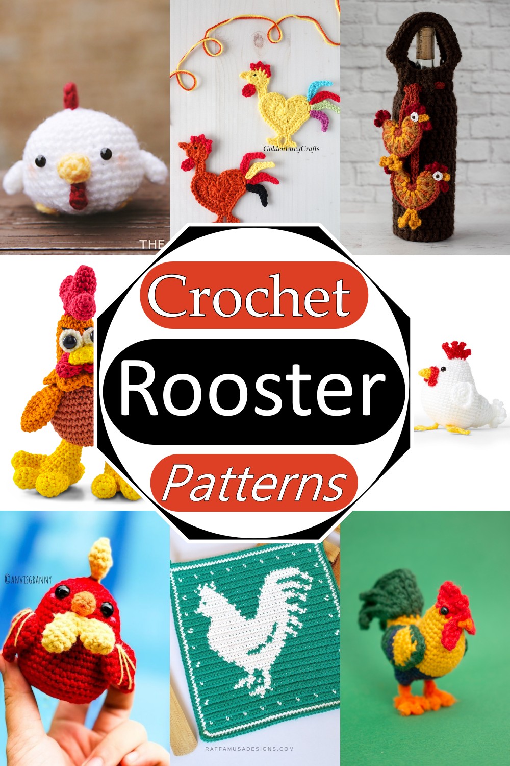 Crochet Rooster Patterns