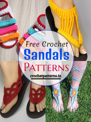 15 Crochet Sandals Patterns For Everyone