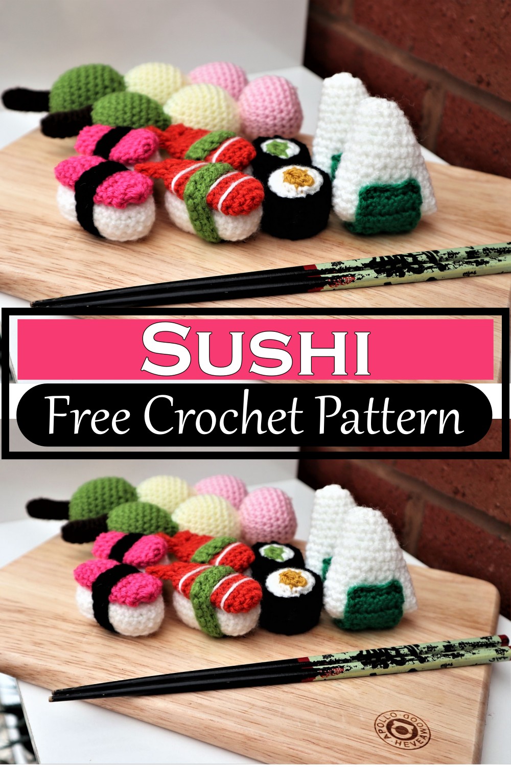 Crochet Sushi