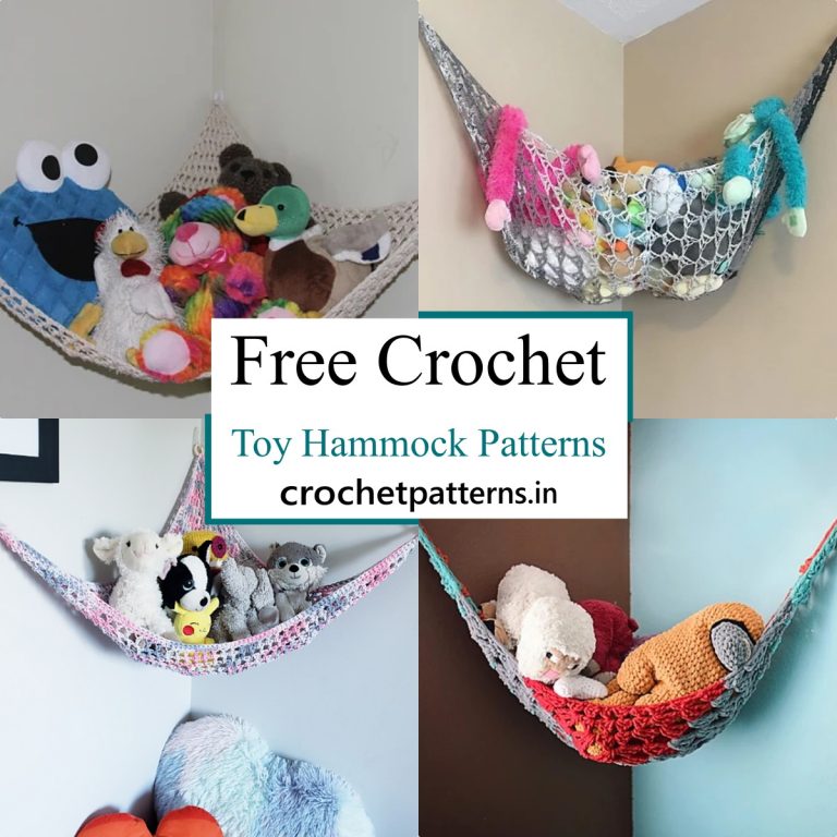 5 Free Crochet Toy Hammock Patterns