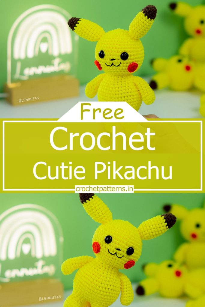 12 Crochet Pikachu Amigurumi Patterns For Pokemon Fans