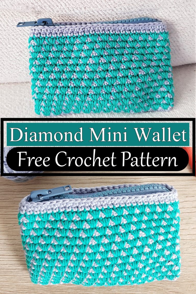 15 Free Crochet Wallet Patterns Videos Tutorials