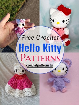 13 Crochet Hello Kitty Patterns For Kawai Character Lovers!