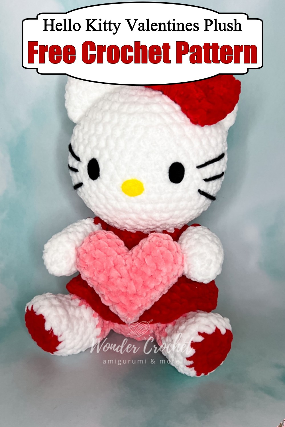 Hello Kitty Valentines Plush