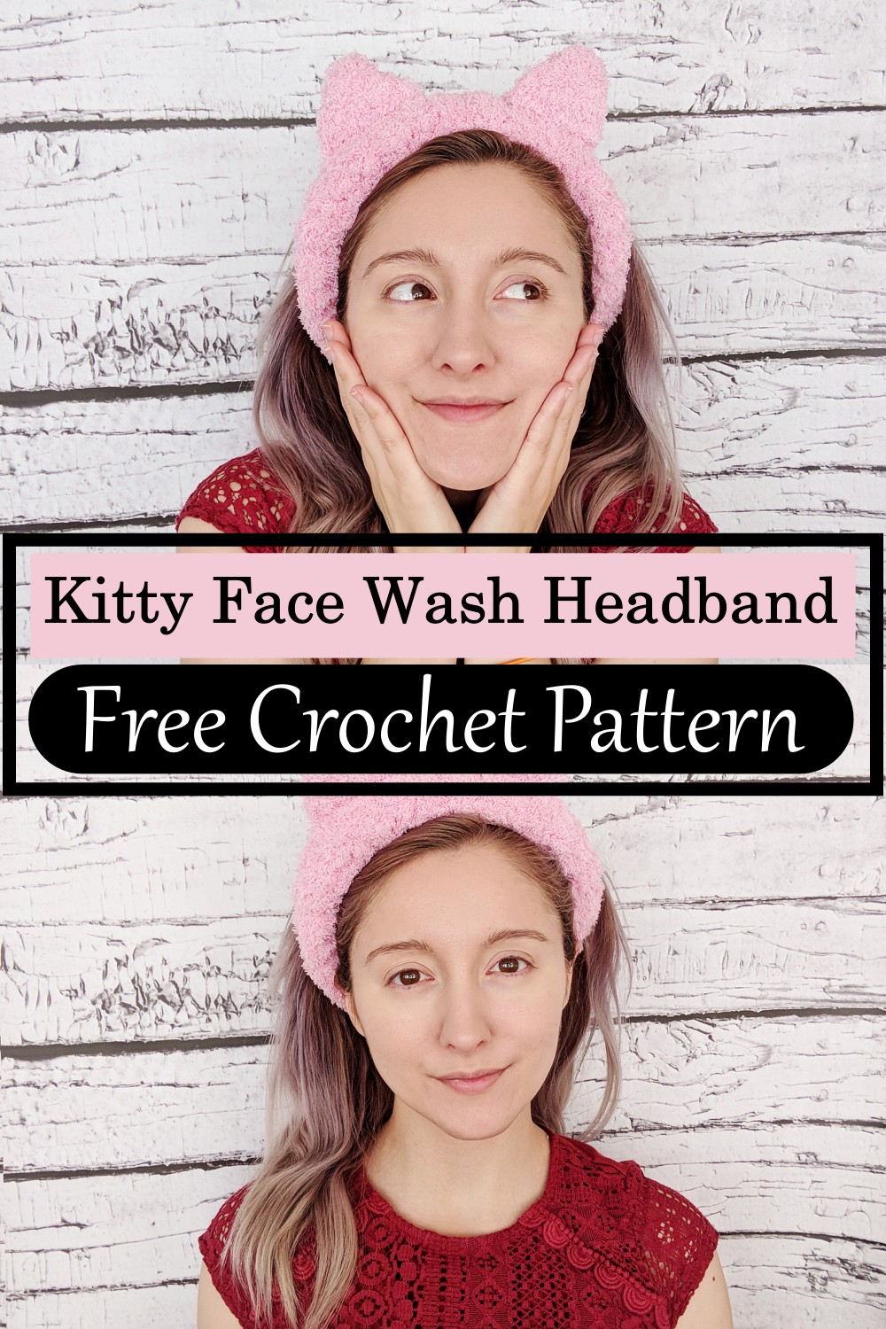 Kitty Face Wash Headband