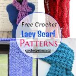 Lacy Crochet Scarf Patterns 1