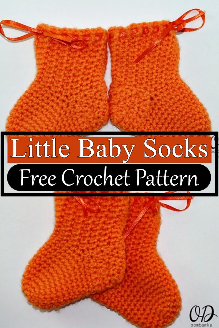 15 Crochet Baby Socks Patterns For Winter