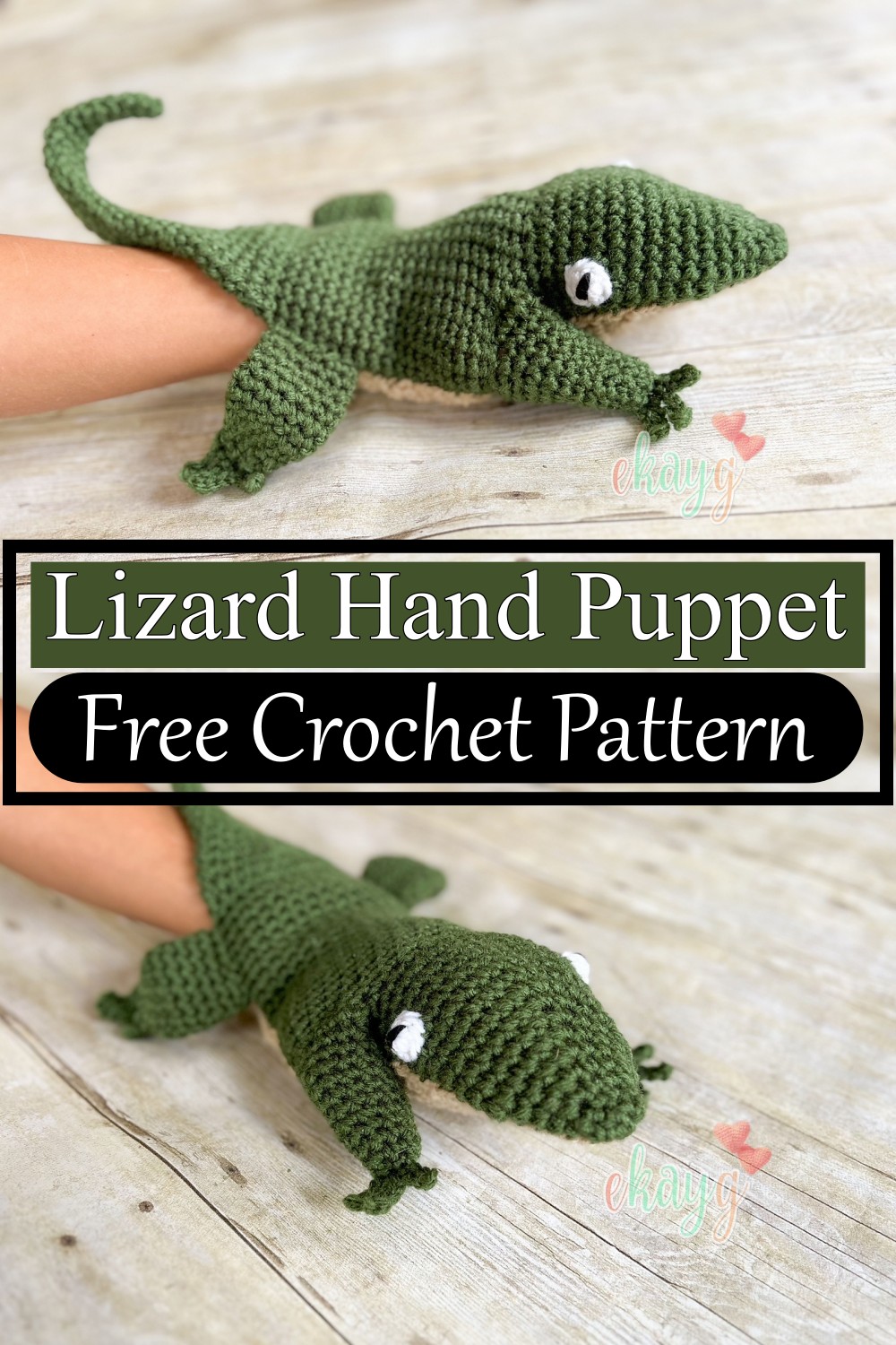 Lizard Hand Puppet