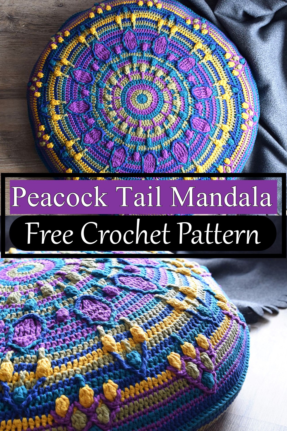 Peacock Tail Mandala
