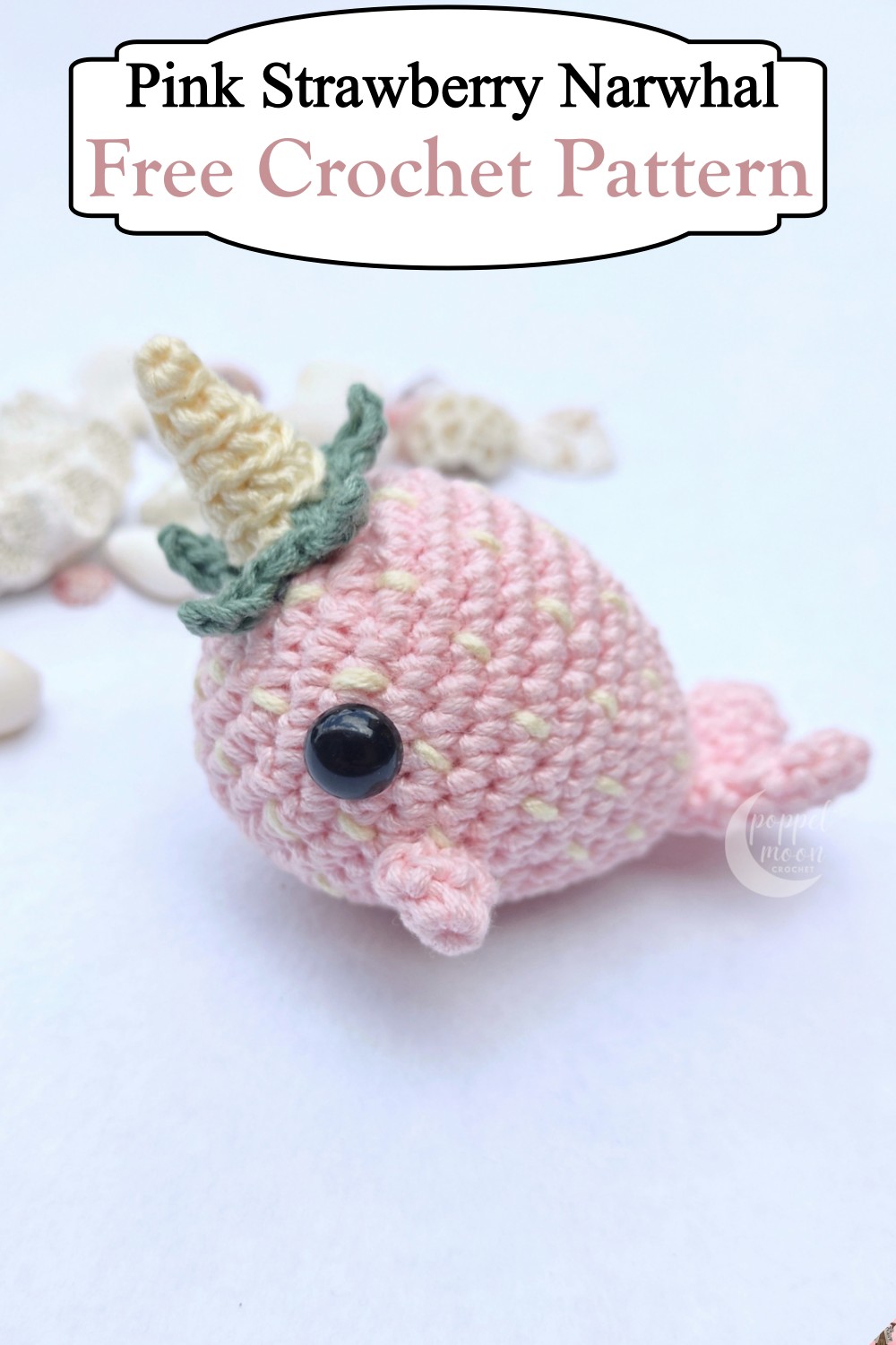 Pink Strawberry Narwhal