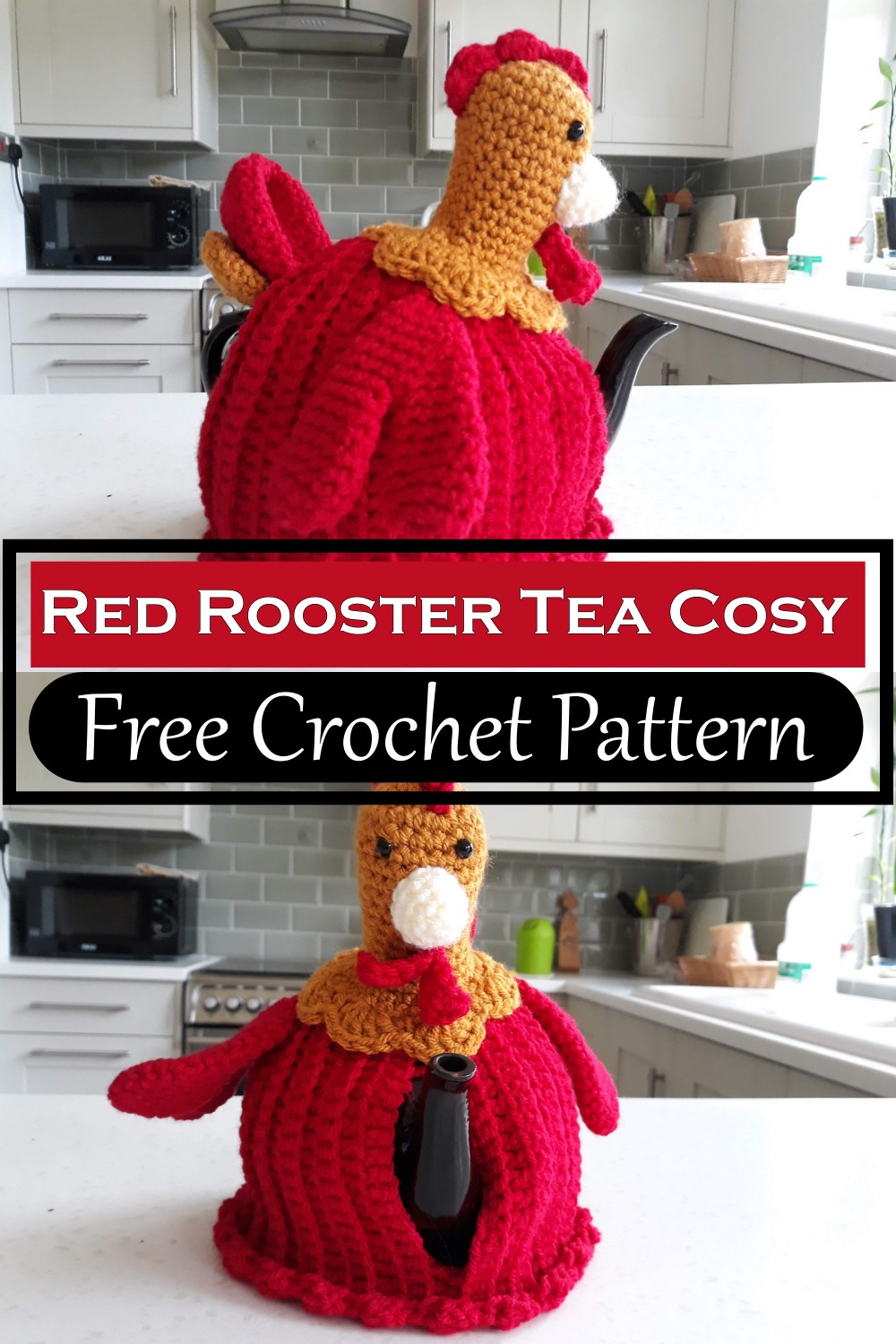 Red Rooster Tea Cosy