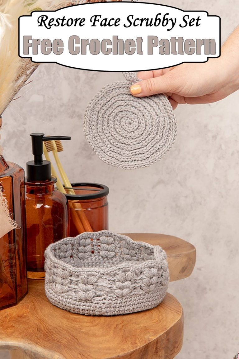 20 Free Crochet Face Scrubbies Patterns