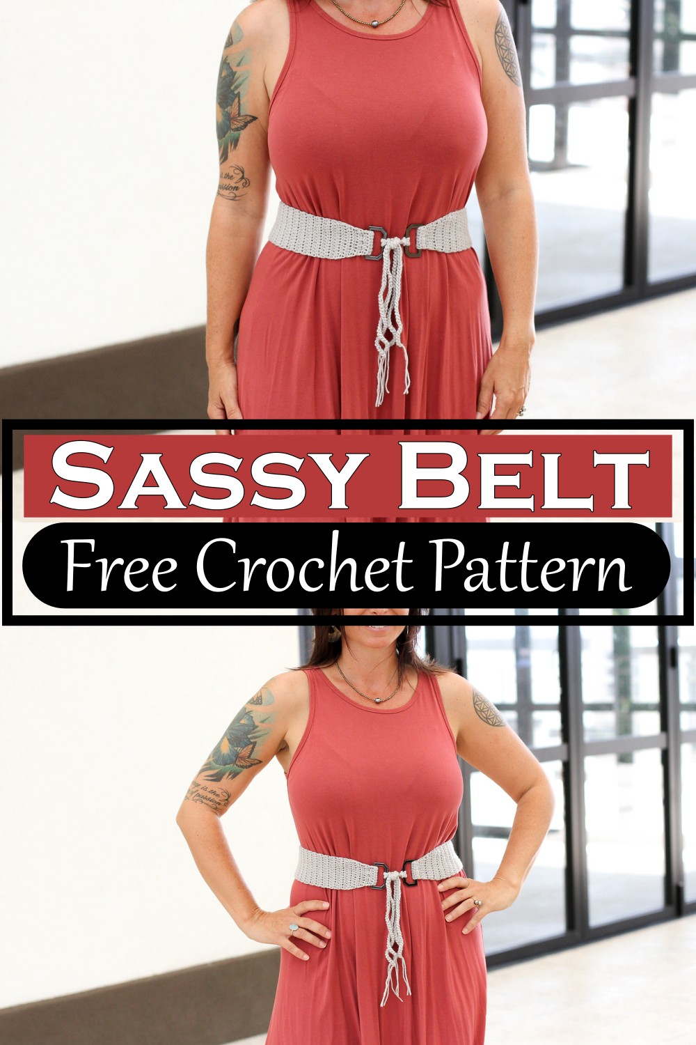 Sassy Crochet Belt
