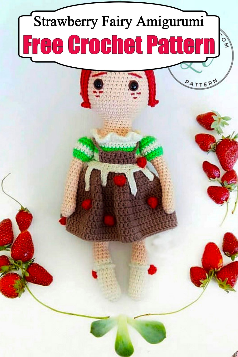 Strawberry Fairy Amigurumi