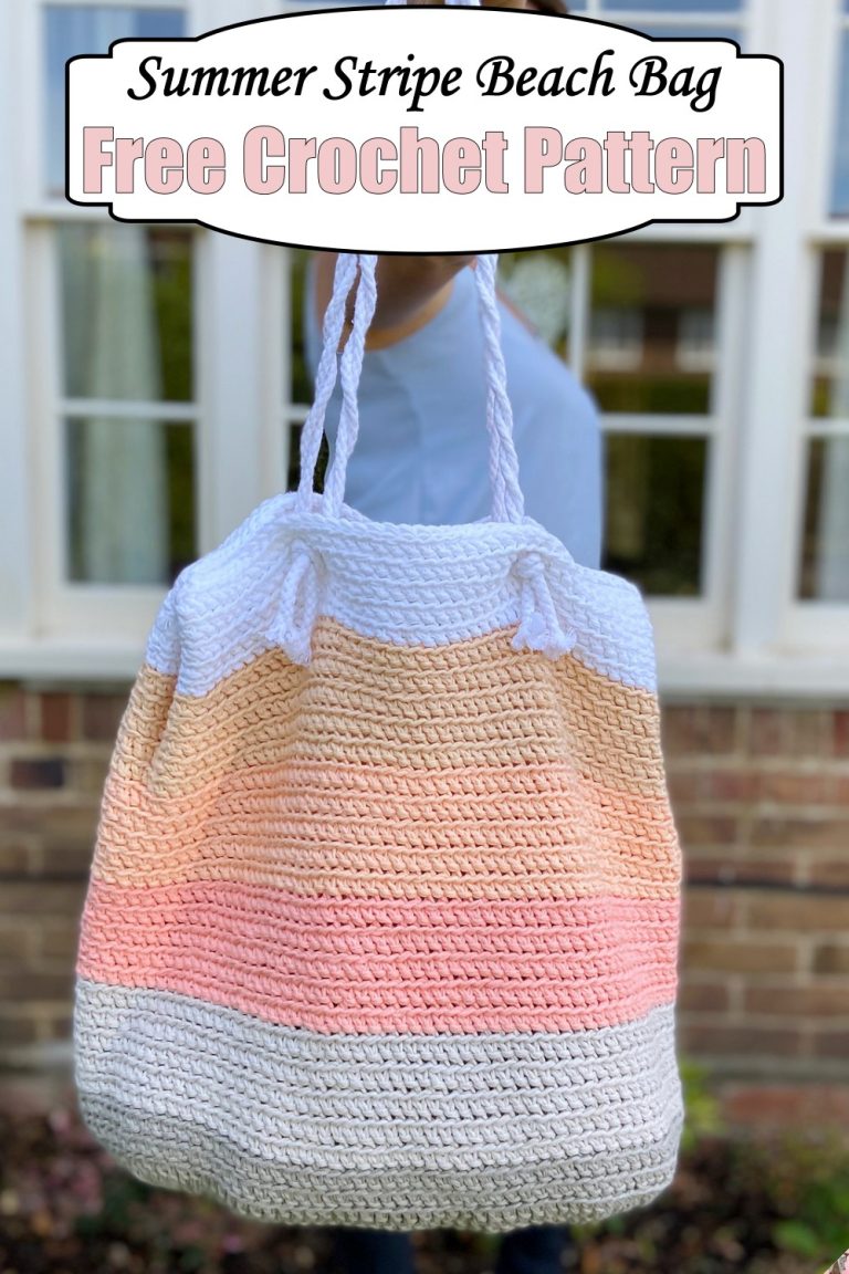 15 Crochet Beach Bag Patterns for Days Of The Summer