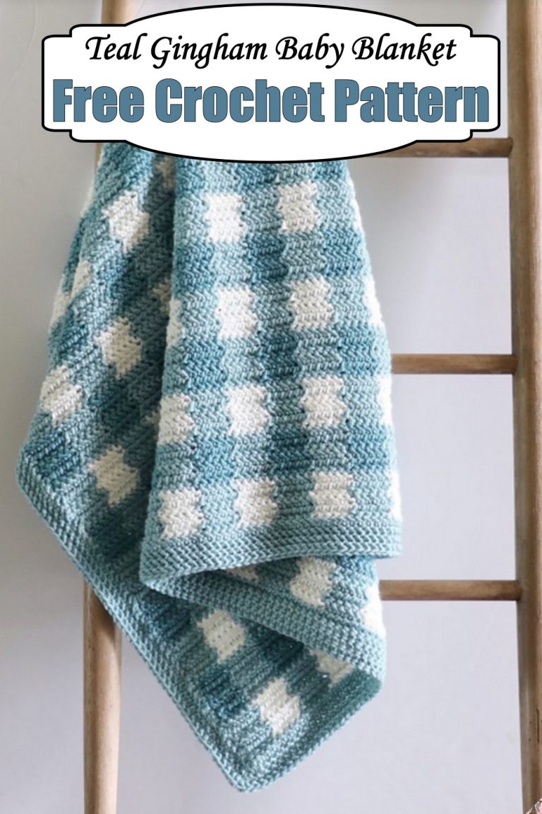 17 Crochet Gingham Blanket Patterns