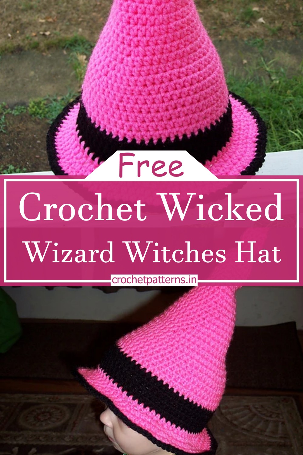 Wicked Wizard Witches Hat
