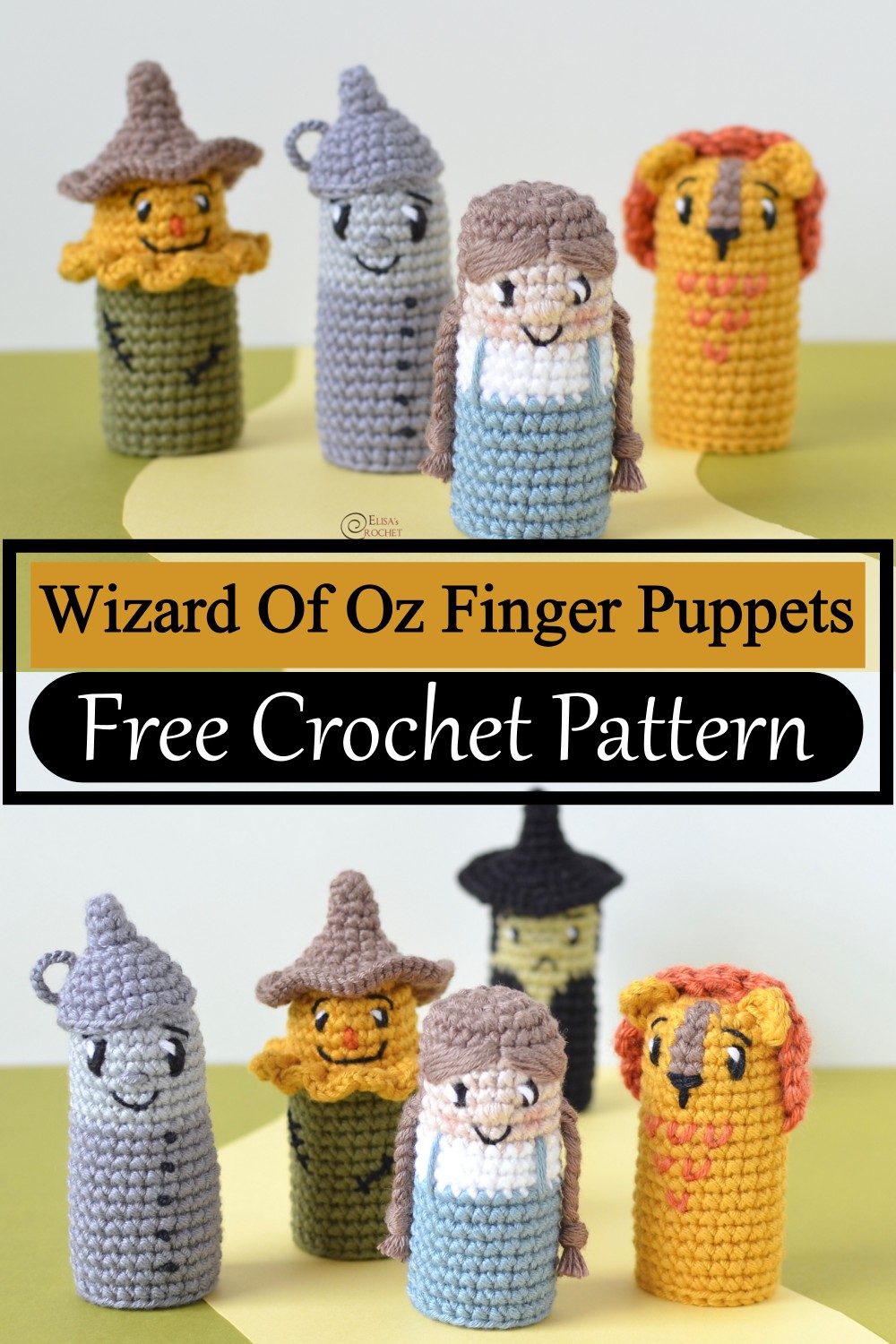 Wizard Of Oz Finger Puppets
