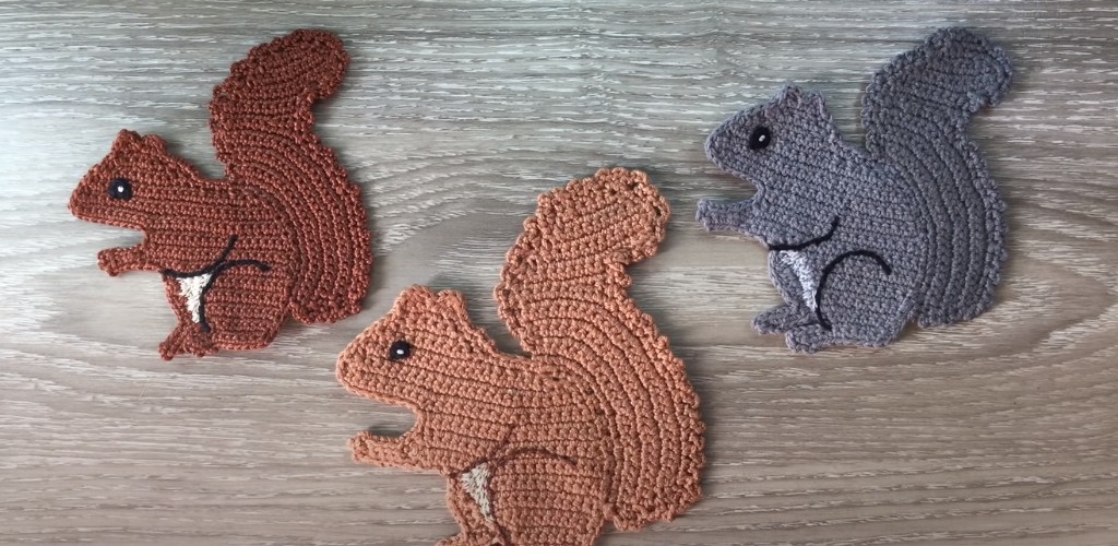 12 Crochet Squirrel Patterns For Kids Toy Collection