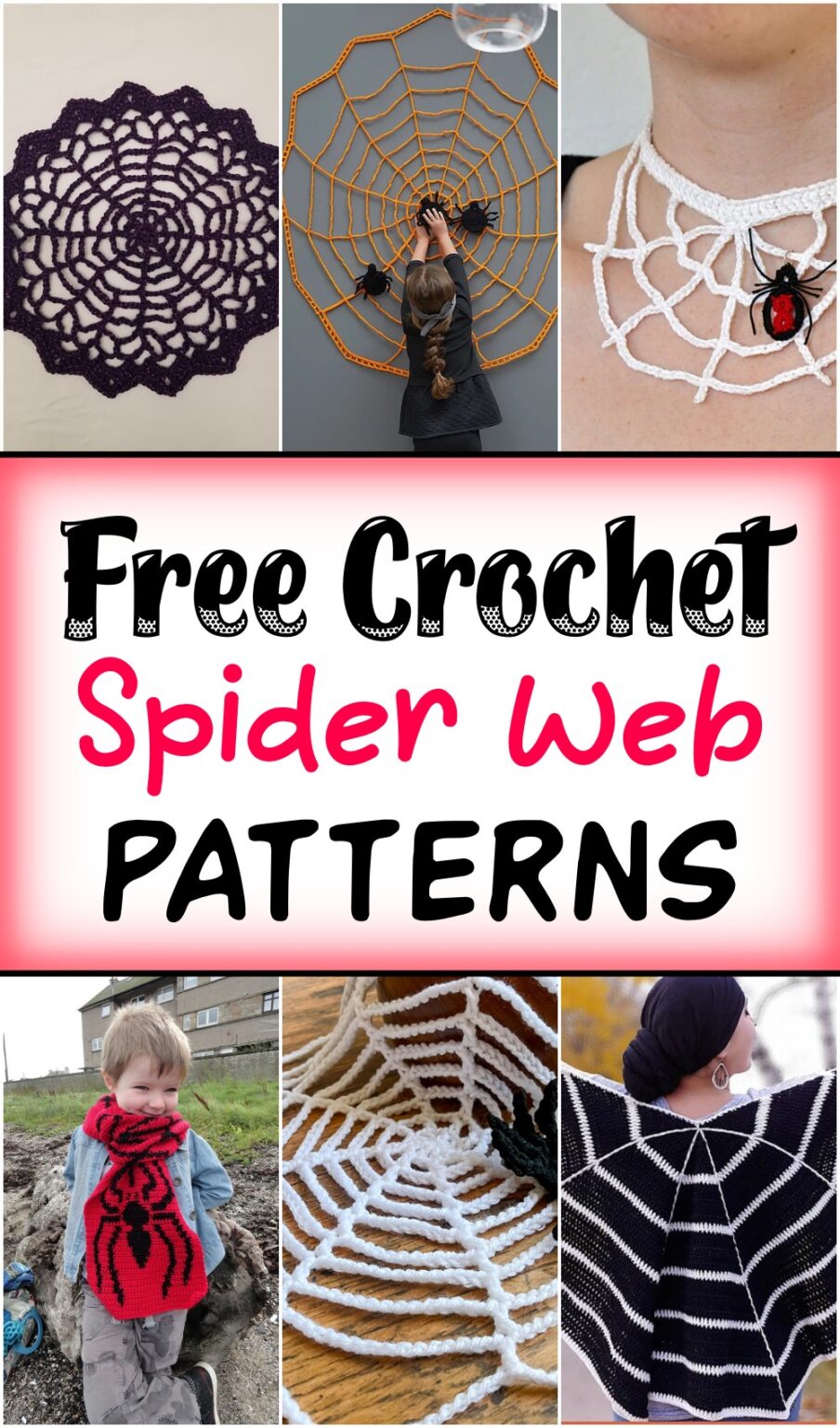 19 Free Crochet Spider Web Patterns In This Halloween