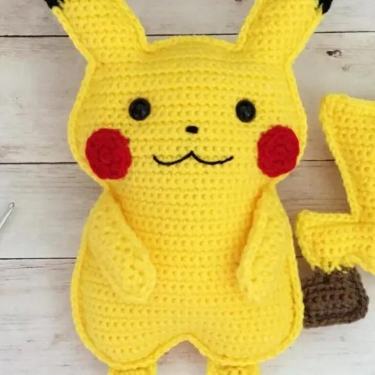 12 Crochet Pikachu Amigurumi Patterns For Pokemon Fans