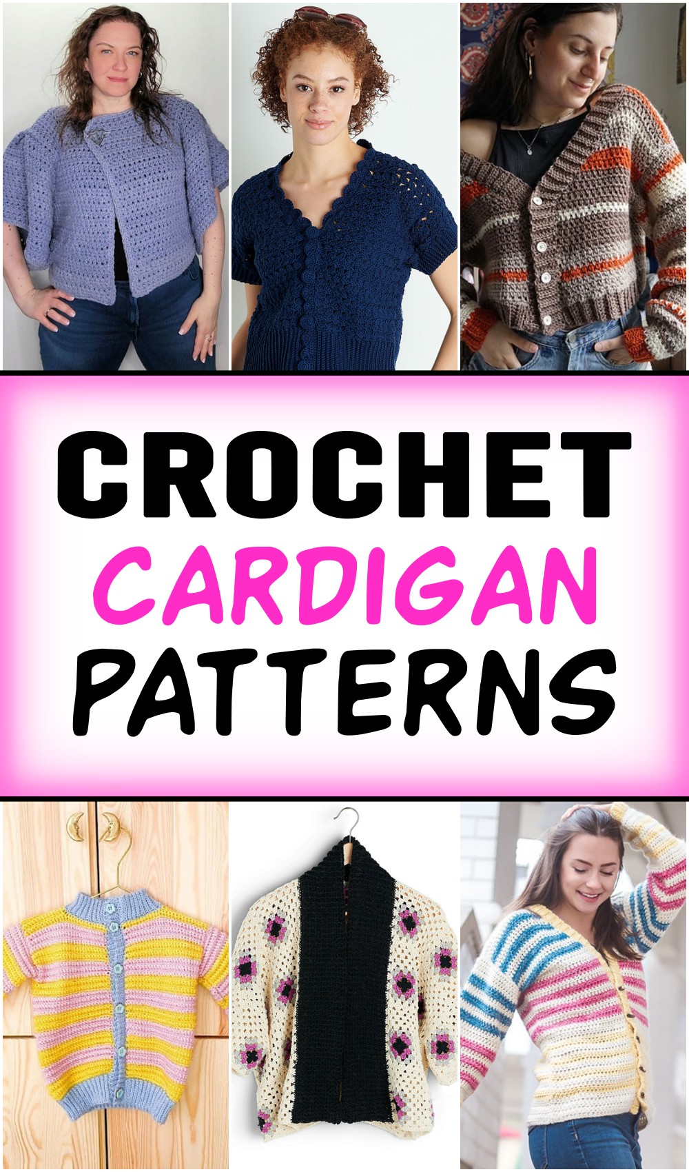 70 Free Crochet Cardigan Patterns For Ladies