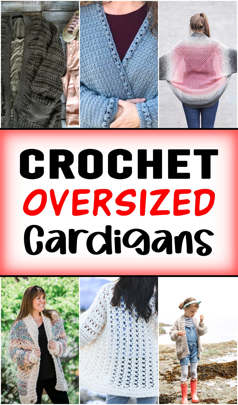 15 Best Free Crochet Oversized Cardigan Patterns