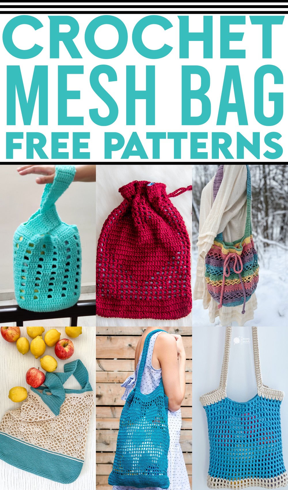 Free Crochet Mesh Bag Patterns