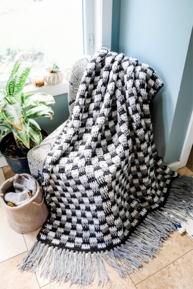 Free Crochet Plaid Patterns For Loveable Look