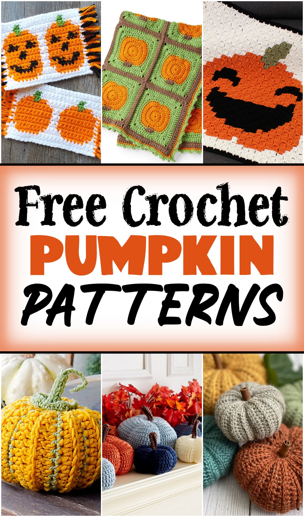 20 Crochet Pumpkin Patterns For Decor, Playing And Cozy Items