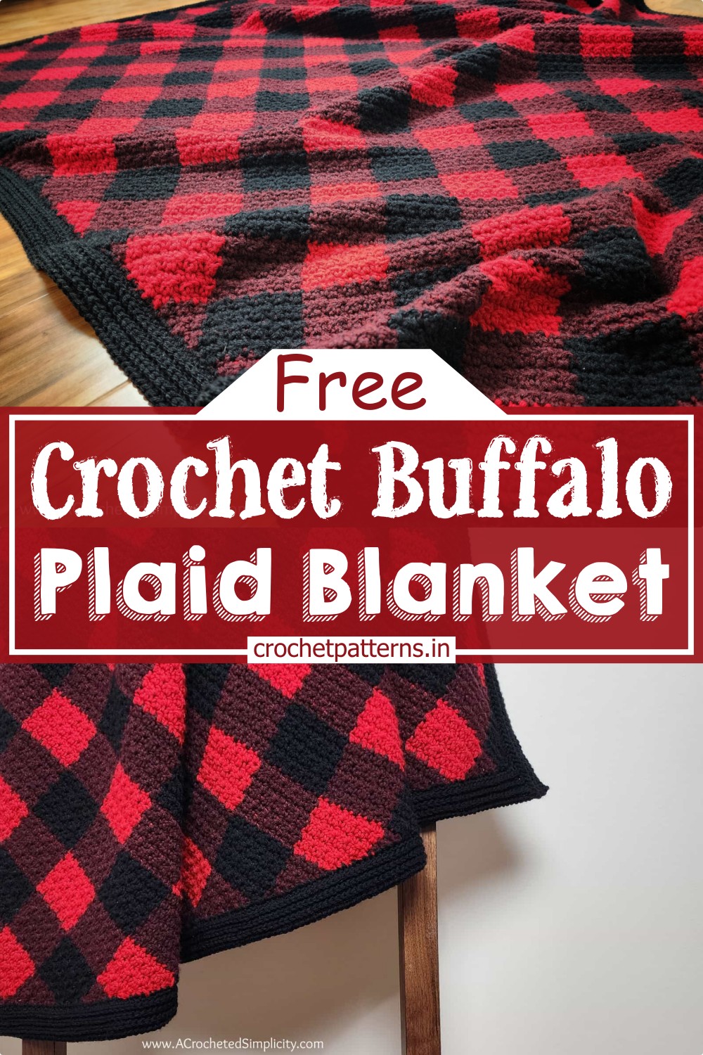 C2c Crochet Buffalo Plaid Blanket Pattern
