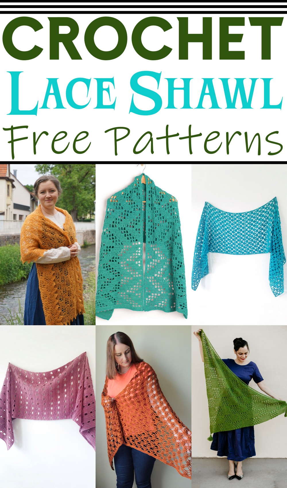Crochet Lace Shawl Patterns