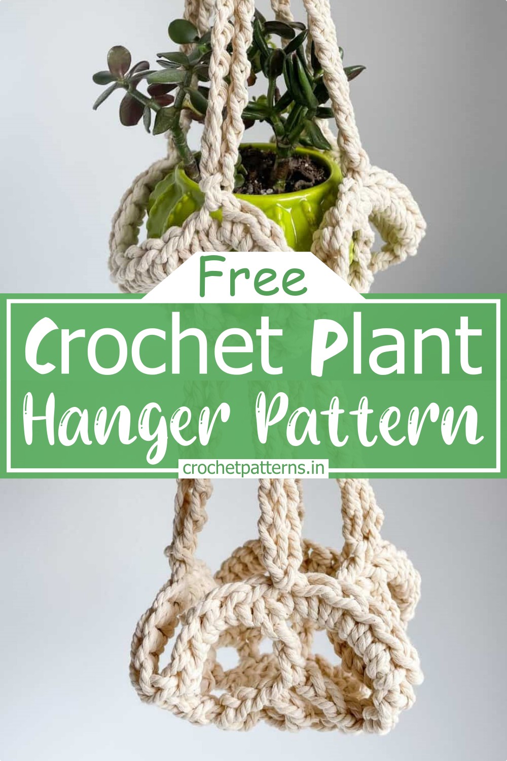 Crochet Plant Hanger Pattern