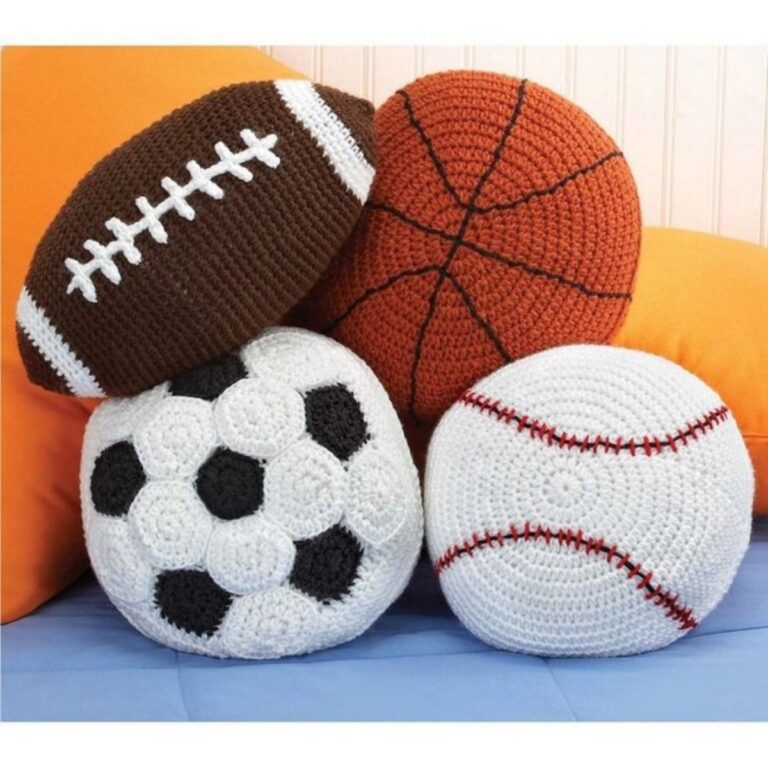 18 Free Crochet Sports Patterns For Mad Sport Fans