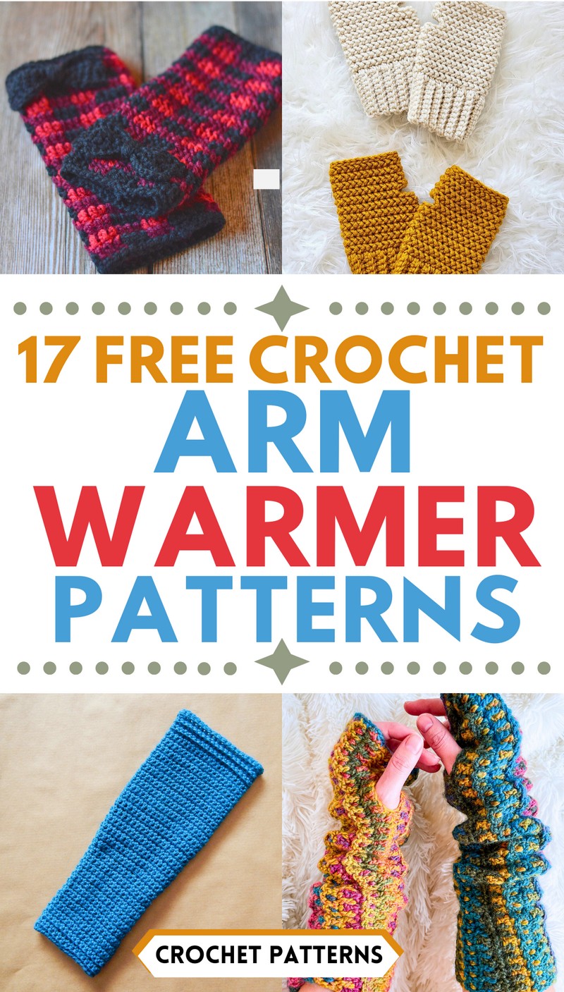 Free Crochet Arm Warmer Patterns