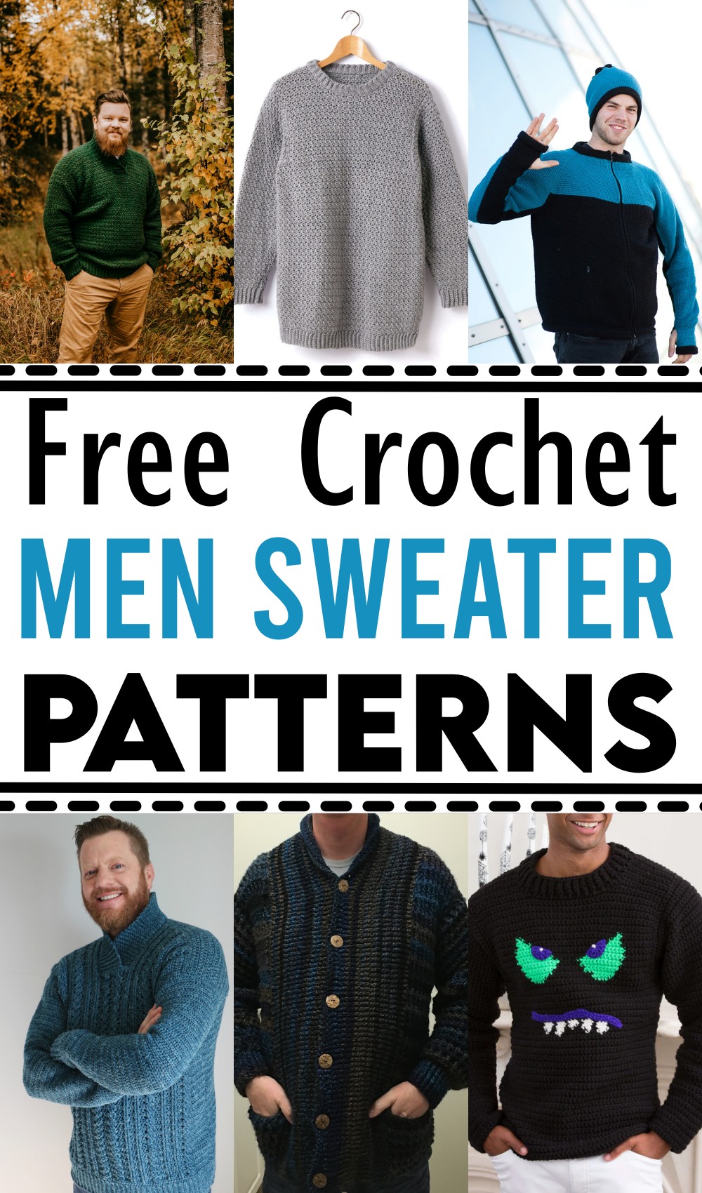 Free Crochet Men Sweater Patterns