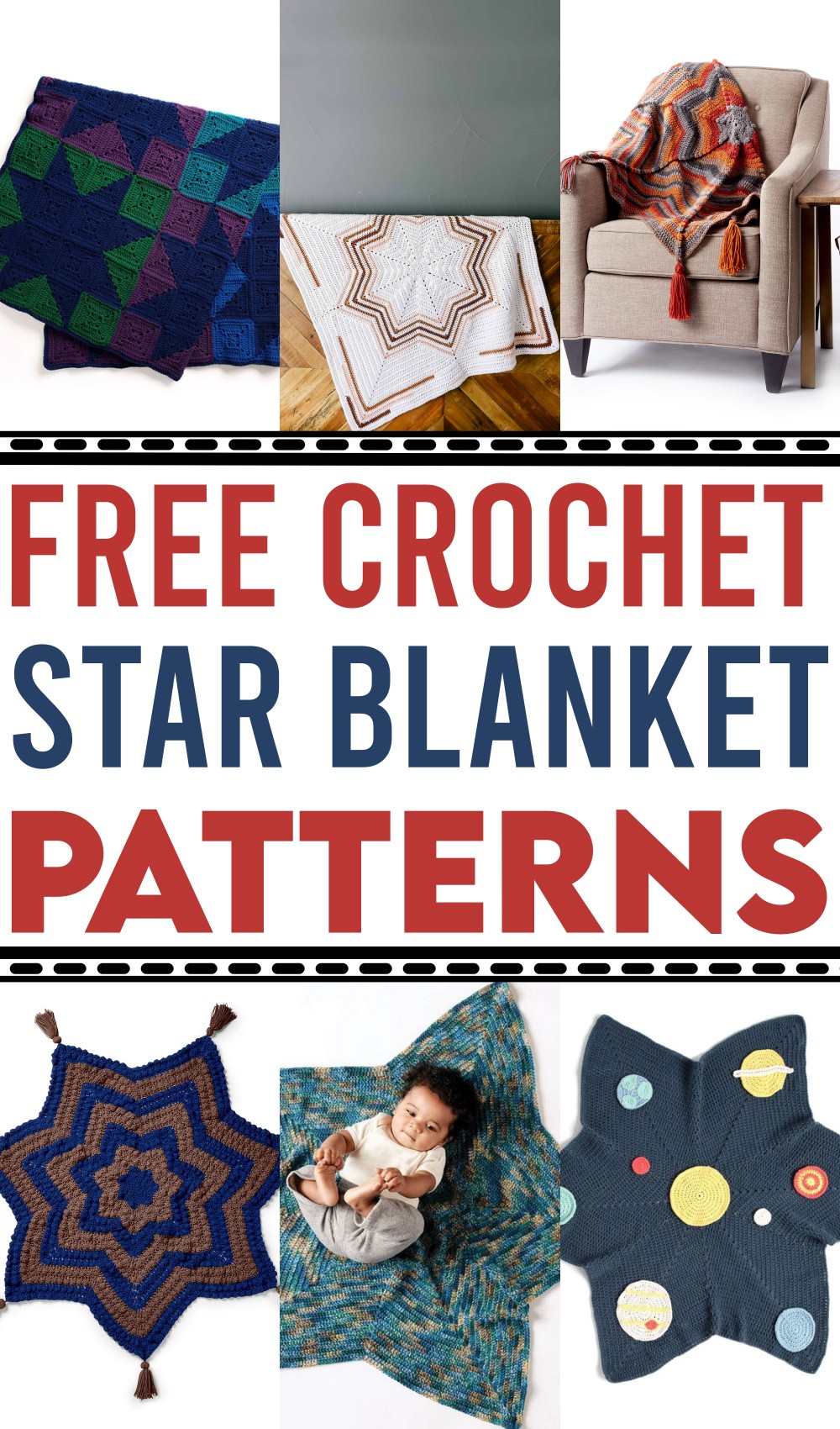 Free Crochet Star Blanket Patterns