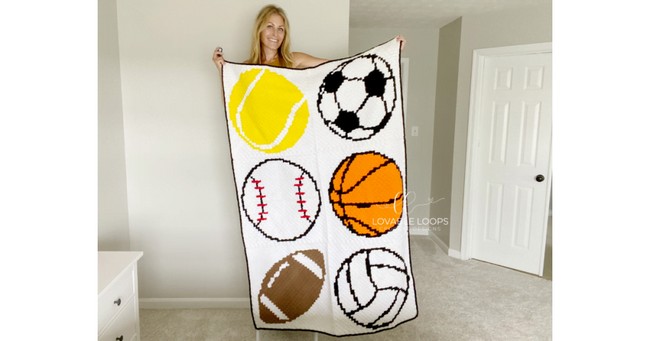 Sports Blanket Pattern
