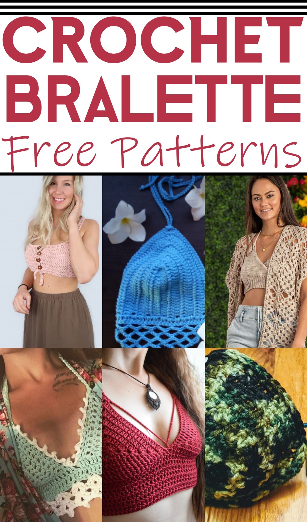 Crochet Bralette Patterns 1