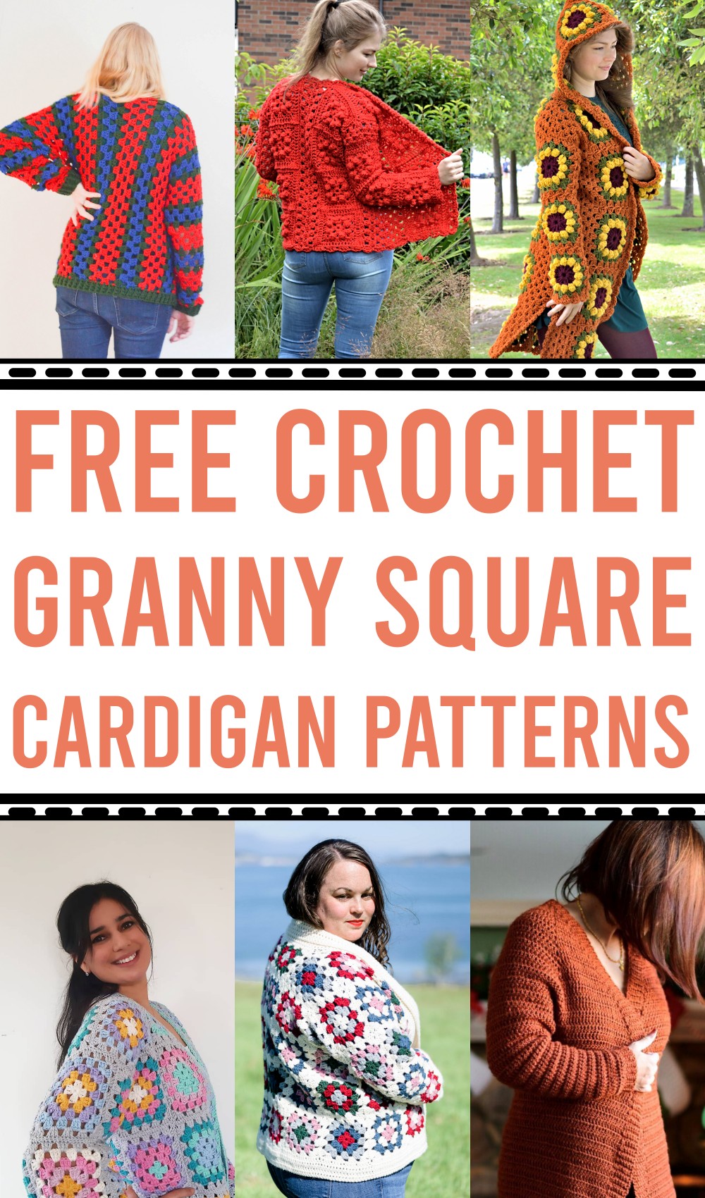 Crochet Granny Square Cardigan Patterns 1