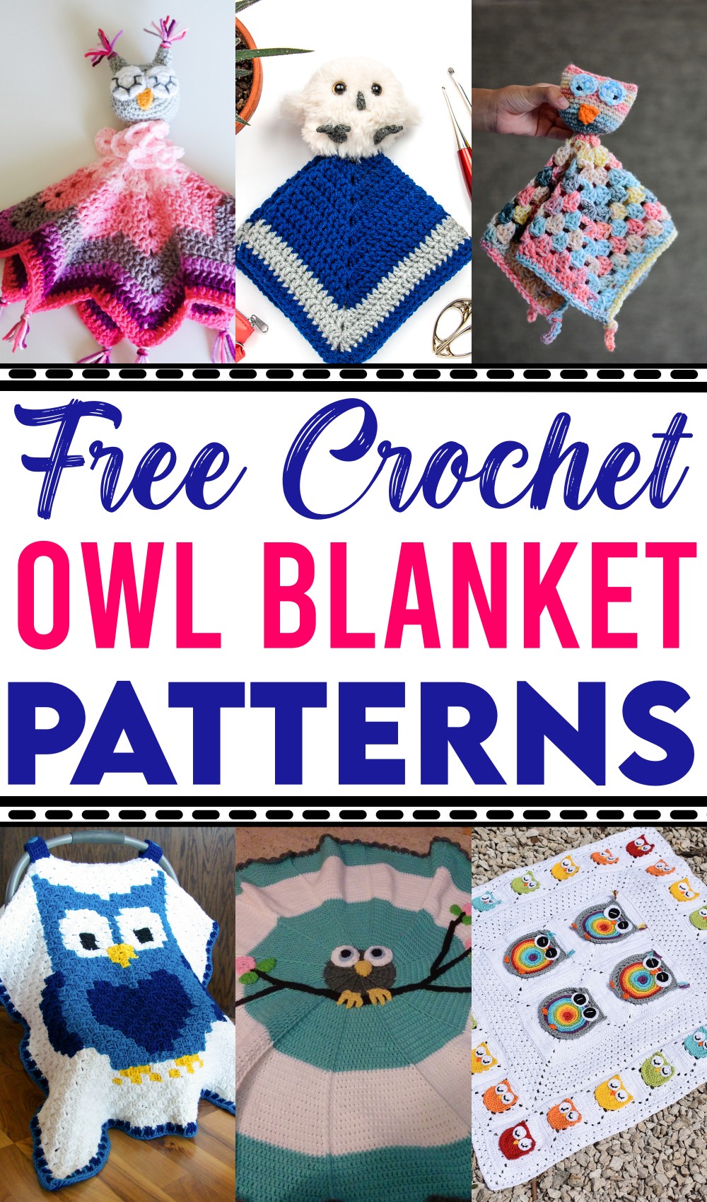 Crochet Owl Blanket Patterns 1