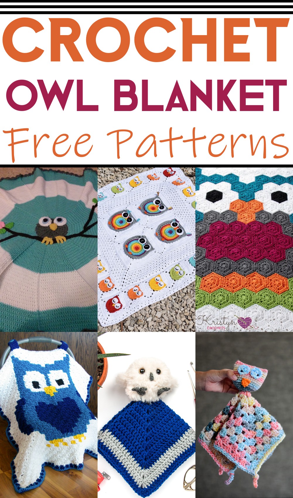 Crochet Owl Blanket Patterns
