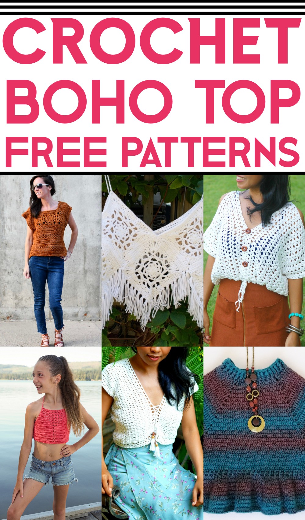 Free Crochet Boho Top Patterns 1