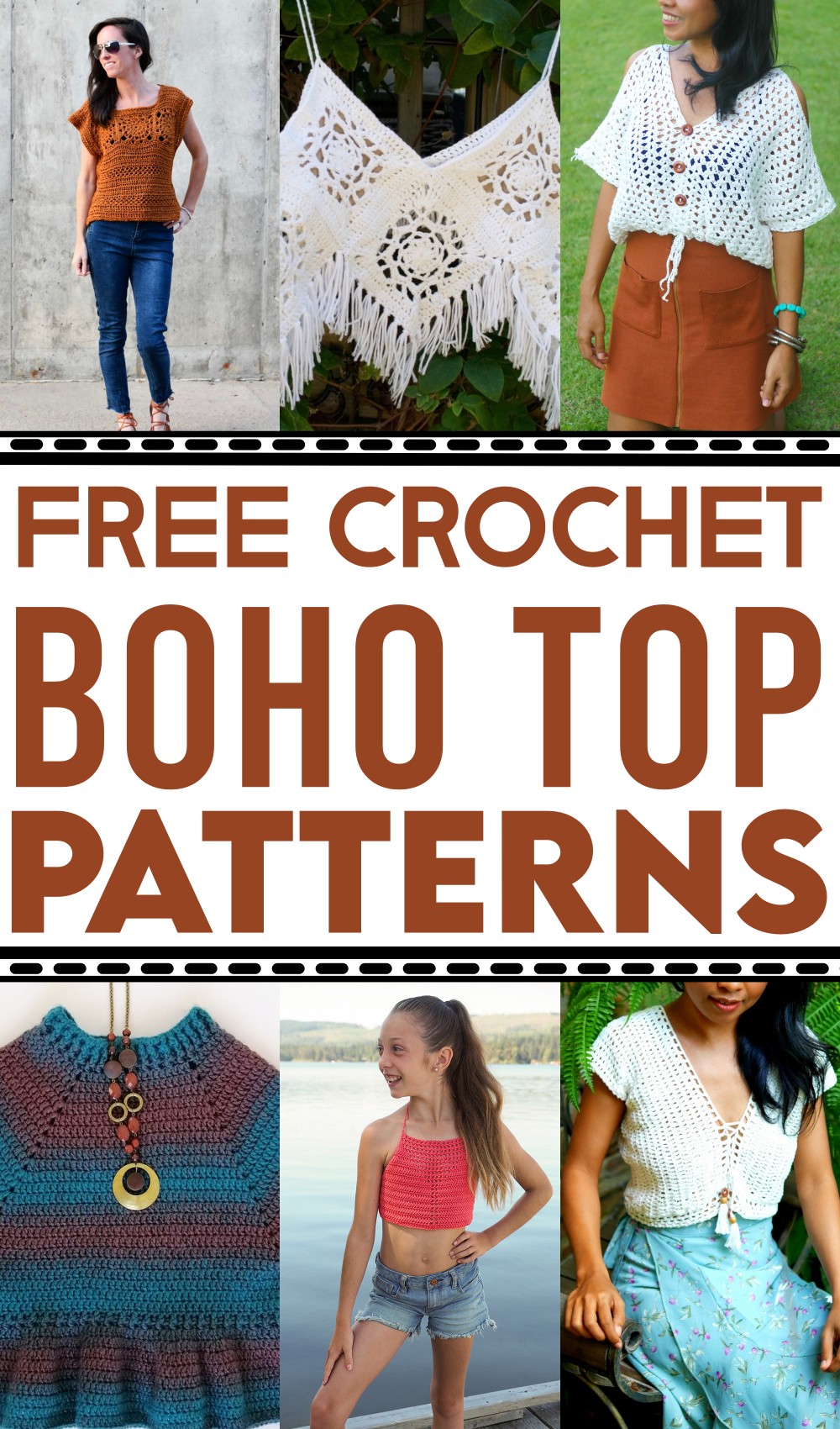 Free Crochet Boho Top Patterns