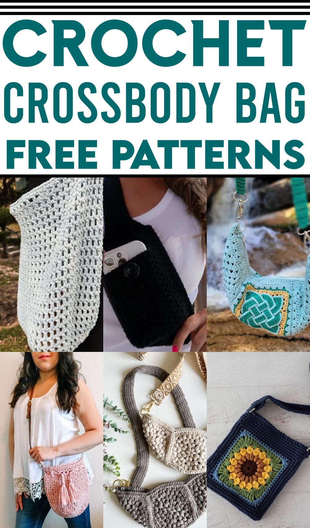Free Crochet Crossbody Bag Patterns 1