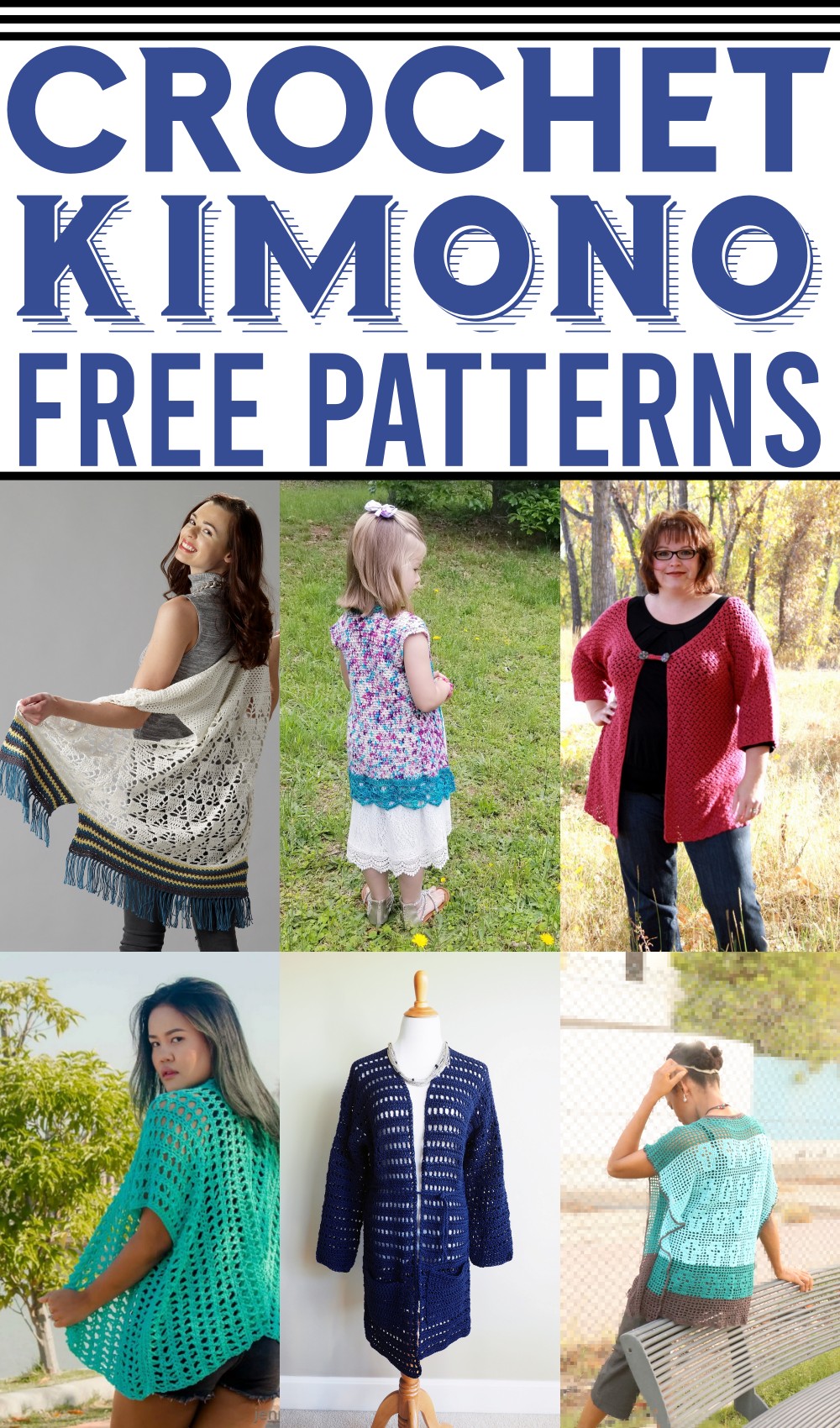 Free Crochet Kimono Patterns